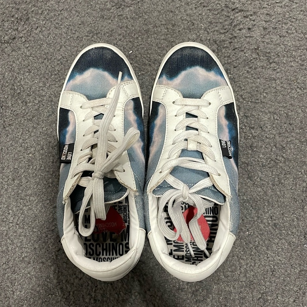 Love Moschino Women’s Sneaker Oxford Flat